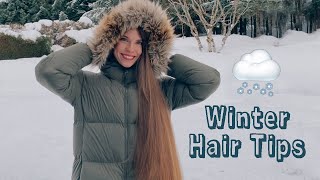 WINTER HAIRCARE TIPS Healthy Hair In COLD Weather [upl. by Eeliab91]