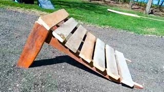 How to Build a Wooden MTB Jump [upl. by Akcinehs985]