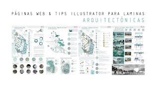 TIPS PARA HACER LÁMINAS ARQUITECTÓNICAS EN ILLUSTRATOR [upl. by Hazel]