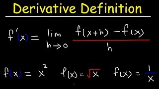 Definition of the Derivative [upl. by Yednil296]