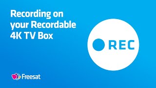 Recording on your Recordable 4K TV Box [upl. by Stevy87]