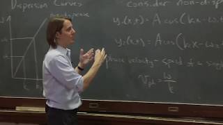 PHYS 201  Dispersion 3  Reading Dispersion Curves [upl. by Munniks]