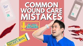 Dr Sugai Explains Common Wound Care Mistakes Part 1 shorts [upl. by Eesak]