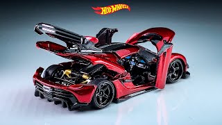 Koenigsegg Jesko Hot Wheels Custom [upl. by Aivirt]