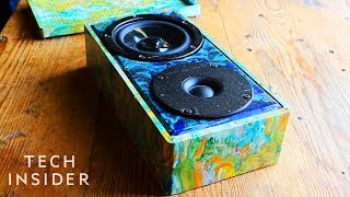 How Nonrecyclable Plastic Bags Are Being Turned Into Speakers [upl. by Aneeuqal]