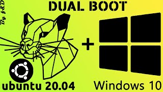 Dual Boot Windows 10 and Ubuntu 2004 BOTH IN LEGACY AND UEFI MODE [upl. by Aiasi]