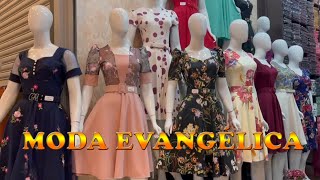 MODA EVANGÉLICA NO BRAS  VESTIDOS [upl. by Chemaram]