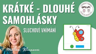 Logopedie s úsměvem  sluchové vnímání  délka samohlásek [upl. by Niko531]