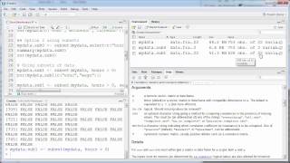 Basic Data Analysis in RStudio [upl. by Burne]