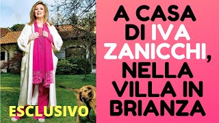 ESCLUSIVO  A CASA DI IVA ZANICCHI NELLA SUA VILLA IN BRIANZA Backstage [upl. by Boynton]