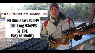 Kral Puncher Jumbo 25  Review amp Final Modification to 51FPE [upl. by Newel]