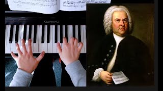 Gavotte in G French Suite No5 BWV 816 by Bach [upl. by Aisila]