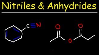 Naming Acid Anhydrides and Nitriles  IUPAC Nomenclature [upl. by Hniht]