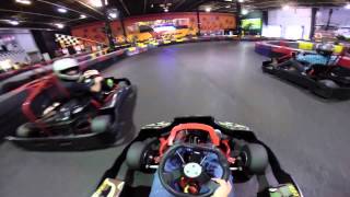 Super Fast Indoor Go Kart Racing [upl. by Rexferd]