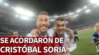 Ramos y Cristiano le dedicaron a Soria el ¿Dónde está serresiete  Diario AS [upl. by Airetal799]