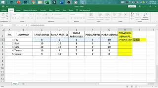 SACAR PROMEDIO EN EXCEL PARA PRINCIPIANTES  MUY RÁPIDO [upl. by Althee589]