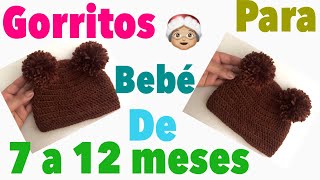 Gorritos Para Bebe De 7 Meses A Un Año [upl. by Godard]