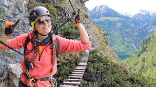 Der schönste Klettersteig Deutschlands Grünstein zwischen Königssee und Watzmann [upl. by Balthazar]