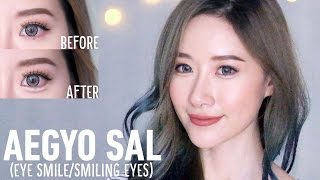 How To Aegyo Sal Puffy Smiling Eyes in 3 Steps  Elle Yamada [upl. by Ahtan677]