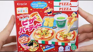 DIY Candy Pizza Party Popin Cookin Series Japanese Souvenir [upl. by Rhianon]