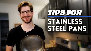 How To Best Use Your Stainless Steel Pan [upl. by Ahtivak]