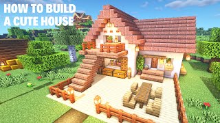 Minecraft How To Build A Cute House [upl. by Ingra297]