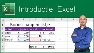 Introductie Excel Nederlands [upl. by Yendor793]