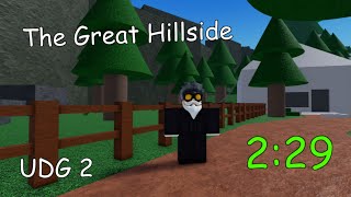 Untitled Door Game 2  The Great Hillside in 229  Roblox [upl. by Ala]