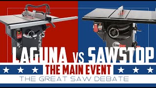 Why I Bought a Laguna Table Saw over SawStop [upl. by Sulamith]