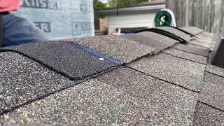 How To Install Roofing Ridge Cap The Right Way [upl. by Nolyk314]