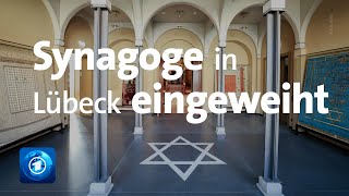 Wiedereröffnung der Lübecker Synagoge [upl. by Etirugram814]