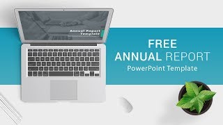 Free Download Annual Report PowerPoint Template for Presentations [upl. by Concha]