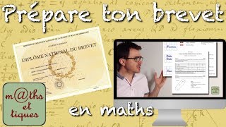 Prépare ton BREVET en MATHS [upl. by Arakal356]