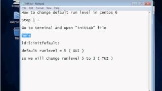 change default run level in linux [upl. by Beatty]