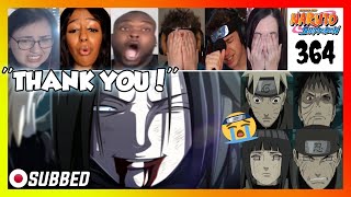 quotNejis Deathquot Naruto Shippuden Episode 364 REACTION MASHUP [upl. by Gert]