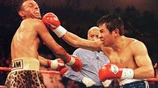 Prince Naseem Hamed vs Marco Antonio Barrera Highlights [upl. by Ydnew]