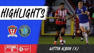 Match Highlights Witton Albion vs Macclesfield [upl. by Einafit]