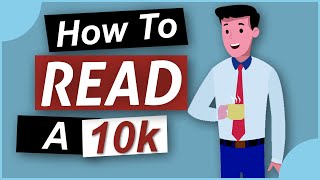 How to Read an Annual Report  10k for Beginners [upl. by Ng]