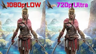 1080p Low VS 720p Ultra  Graphics Comparison [upl. by Sholeen830]