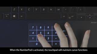 ASUS NumberPad Reinventing the Touchpad  ASUS [upl. by Linnet]