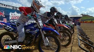 Pro Motocross Round No 7 WW Ranch Moto 2s  EXTENDED HIGHLIGHTS  92620  Motorsports on NBC [upl. by Ruon610]