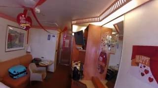 Carnival Valor room with a Balcony [upl. by Wildon]