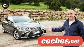 Lexus LS  Prueba  Test  Review en español  cochesnet [upl. by Waite]