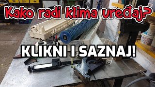 Kako radi klima uređaj [upl. by Yrdua]