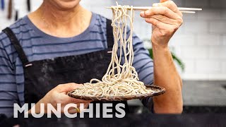 How To Make Homemade Soba Noodles  How To [upl. by Ettelrahc]