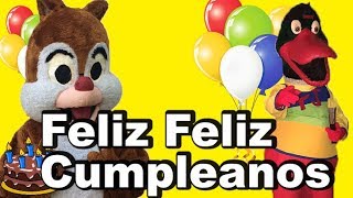 Feliz CumpleañosVersion Cristiana  El Patito Juan Y Las Ardillitas Cristianas [upl. by Nnayllehs]