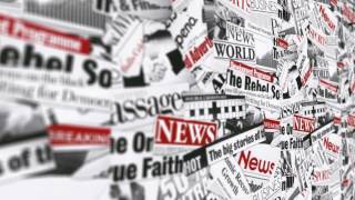 Newspaper Background 4K  Free Stock Footage [upl. by Idnyl775]