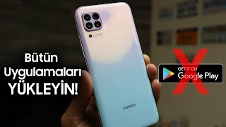 Huawei P40 Litea Nasıl Uygulama Yüklenir OLMAYAN UYGULAMALAR [upl. by Merv]