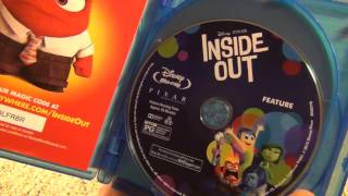 Disney Pixar Inside Out 3D BluRay Ultimate Collectors Edition Unboxing [upl. by Fair377]