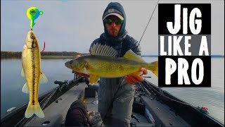 How To Jig Walleyes Like A Pro [upl. by Townie48]